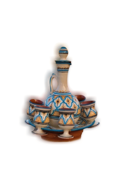 Handmade Ceramic Drinkware Set