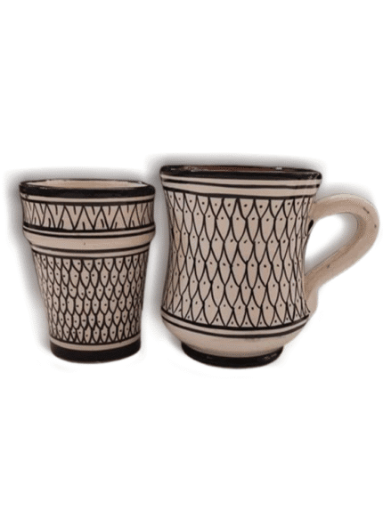 Handcrafted Ceramic Mug and Tumbler Set