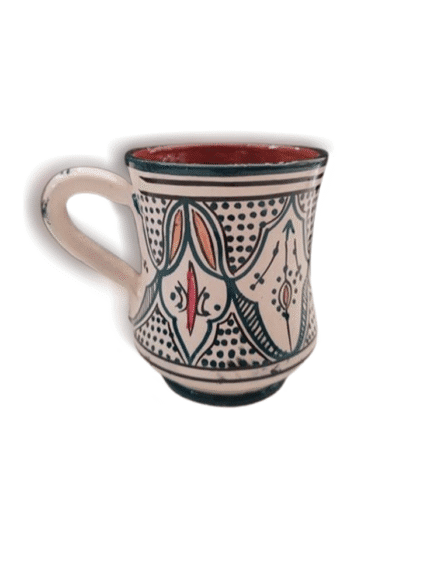 Handcrafted Moroccan Style Ceramic Mug