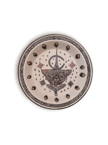 Hand-Painted Ceramic Decorative Plate/Bowl